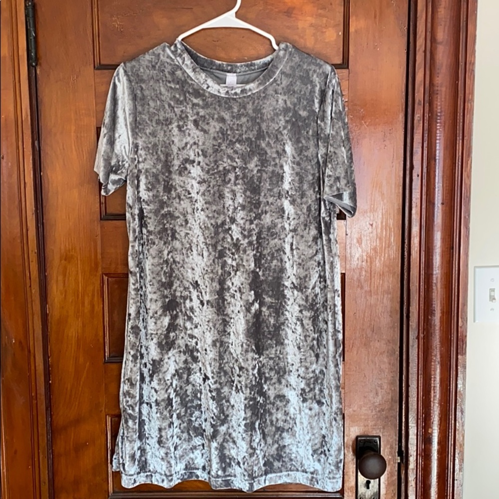 Velvet Swing Dress